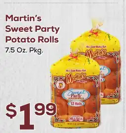 DeCicco & Sons Martin's Sweet Party Potato Rolls offer