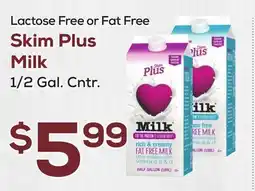 DeCicco & Sons Skim Plus Milk offer