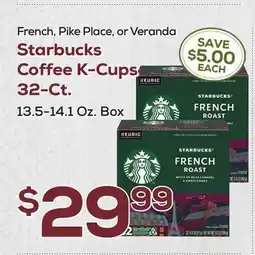 DeCicco & Sons Starbucks Coffee K-Cups offer