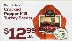 DeCicco & Sons Boar's Head Cracked Pepper Mill Turkey Breast offer