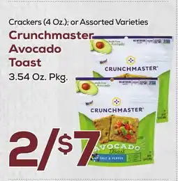 DeCicco & Sons Crunchmaster Avocado Toast 3.54 Oz. Pkg offer