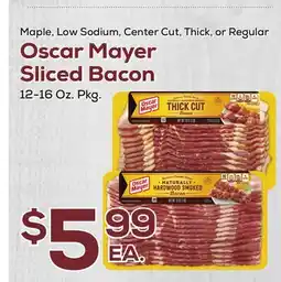 DeCicco & Sons Oscar Mayer Sliced Bacon offer