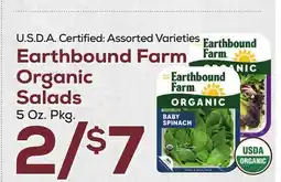 DeCicco & Sons Earthbound Farm Organic Salads offer