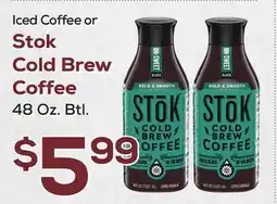DeCicco & Sons Stok Cold Brew Coffee offer