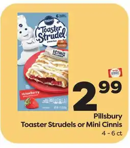Weis Markets Pillsbury Toaster Strudels or Mini Cinnis offer