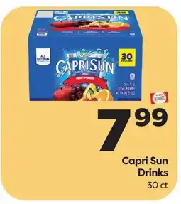Weis Markets Capri Sun Drinks offer