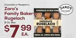 DeCicco & Sons Zaro's Family Bakery Rugelach offer