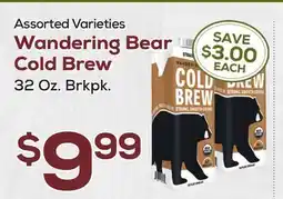 DeCicco & Sons Wandering Bear Cold Brew offer