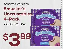 DeCicco & Sons Smucker's Uncrustables 4-Pack offer