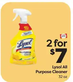 Weis Markets Lysol All Purpose Cleaner offer
