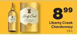 Weis Markets Liberty Creek Chardonnay offer