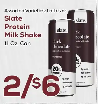 DeCicco & Sons Slate Protein Milk Shake offer