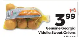 Weis Markets Genuine Georgia Vidalia Sweet Onions offer