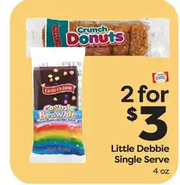 Weis Markets Little Debbie Single Serve offer