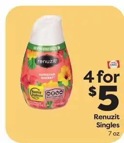 Weis Markets Renuzit Singles offer