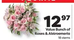 Weis Markets Value Bunch of Roses & Alstroemeria offer