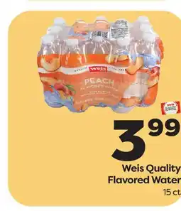 Weis Markets Weis Quality Flavored Water offer