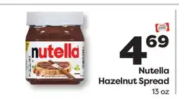 Weis Markets Nutella Hazelnut Spread offer