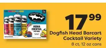 Weis Markets Dogfish Head Barcart Cocktail Variety offer