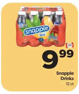 Weis Markets Snapple Drinks offer