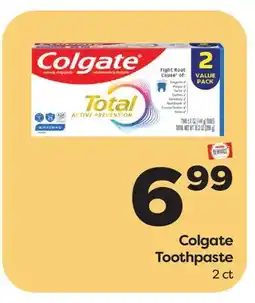 Weis Markets Colgate Toothpaste offer