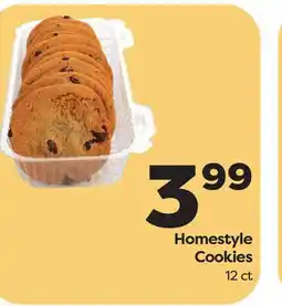 Weis Markets Homestyle Cookies offer