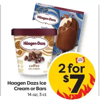 Weis Markets Haagen Dazs Ice Cream or Bars offer