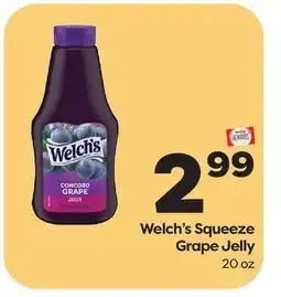 Weis Markets Welch's Squeeze Grape Jelly offer