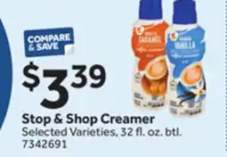Stop&Shop Stop & Shop Creamer offer
