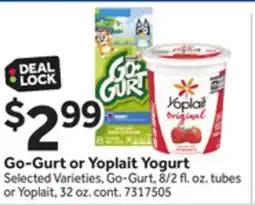 Stop&Shop Go-Gurt or Yoplait Yogurt offer