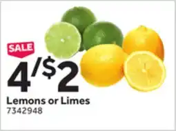 Stop&Shop Lemons or Limes offer