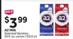 Stop&Shop A2 Milk offer