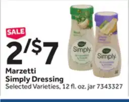 Stop&Shop Marzetti Simply Dressing offer