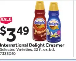 Stop&Shop International Delight Creamer offer