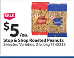 Stop&Shop Stop & Shop Roasted Peanuts offer