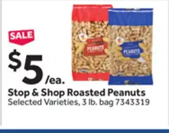 Stop&Shop Stop & Shop Roasted Peanuts offer