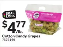Stop&Shop Cotton Candy Grapes offer