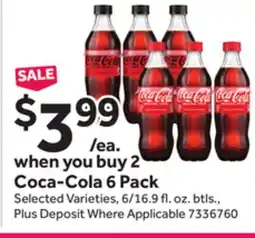 Stop&Shop Coca-Cola 6 Pack offer