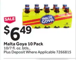 Stop&Shop Malta Goya 10 Pack offer