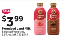 Stop&Shop Promised Land Milk offer