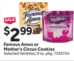 Stop&Shop Famous Amos or Mother's Circus Cookies offer