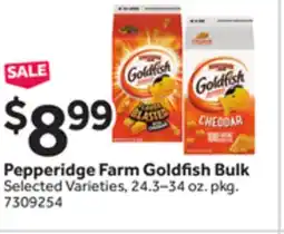 Stop&Shop Pepperidge Farm Goldfish Bulk offer