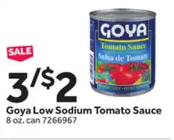 Stop&Shop Goya Low Sodium Tomato Sauce offer