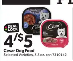 Stop&Shop Cesar Dog Food offer