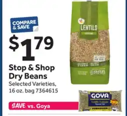 Stop&Shop Stop & Shop Dry Beans offer