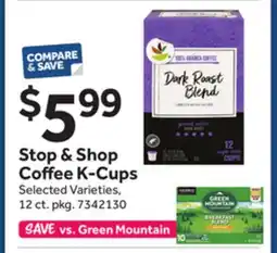 Stop&Shop Stop & Shop Coffee K-Cups offer