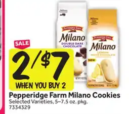 Stop&Shop Pepperidge Farm Milano Cookies offer