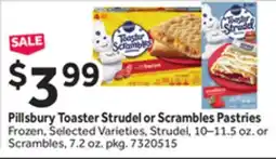 Stop&Shop Pillsbury Toaster Strudel or Scrambles Pastries offer