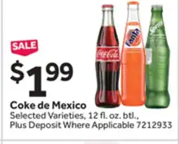 Stop&Shop Coke de Mexico offer