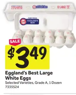 Stop&Shop Eggland's Best Large White Eggs offer